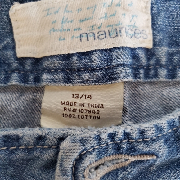 Maurices  Jean  Shorts Junior - Picture 3 of 3